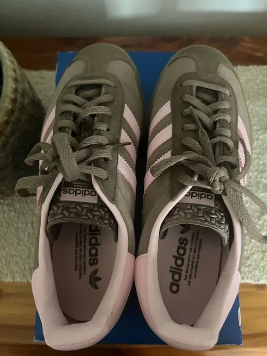adidas Gazelle Bold Sneakers — Brown and Light Pink - Picture 4 of 5